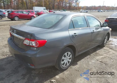 2011 Toyota Corolla Le из США, поврежденный, VIN 2T1BU4EEXBC647989